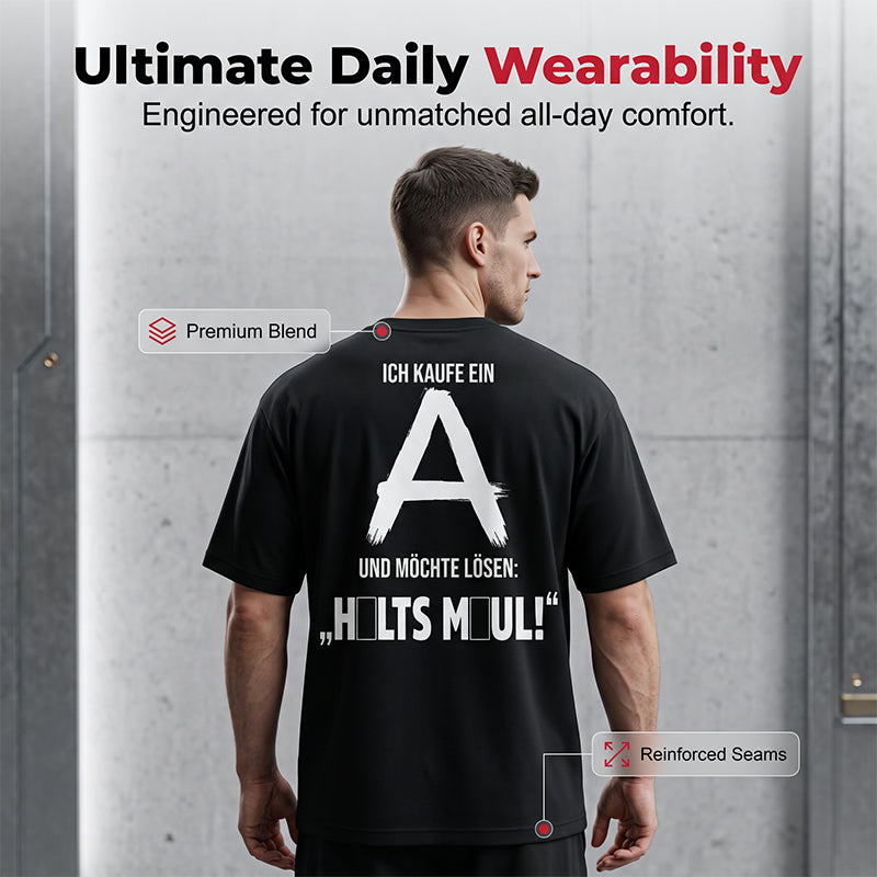 👕 50% RABATT! 🔥 Herren-Kurzarm-T-Shirt mit Rückenaufdruck – Weich, atmungsaktiv & lässig – Ideal für Alltag, Freizeit & sonnige Tage ☀️