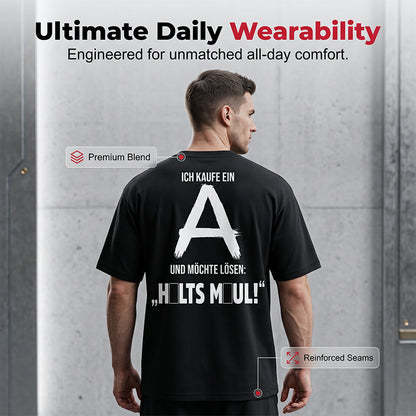👕 50% RABATT! 🔥 Herren-Kurzarm-T-Shirt mit Rückenaufdruck – Weich, atmungsaktiv & lässig – Ideal für Alltag, Freizeit & sonnige Tage ☀️