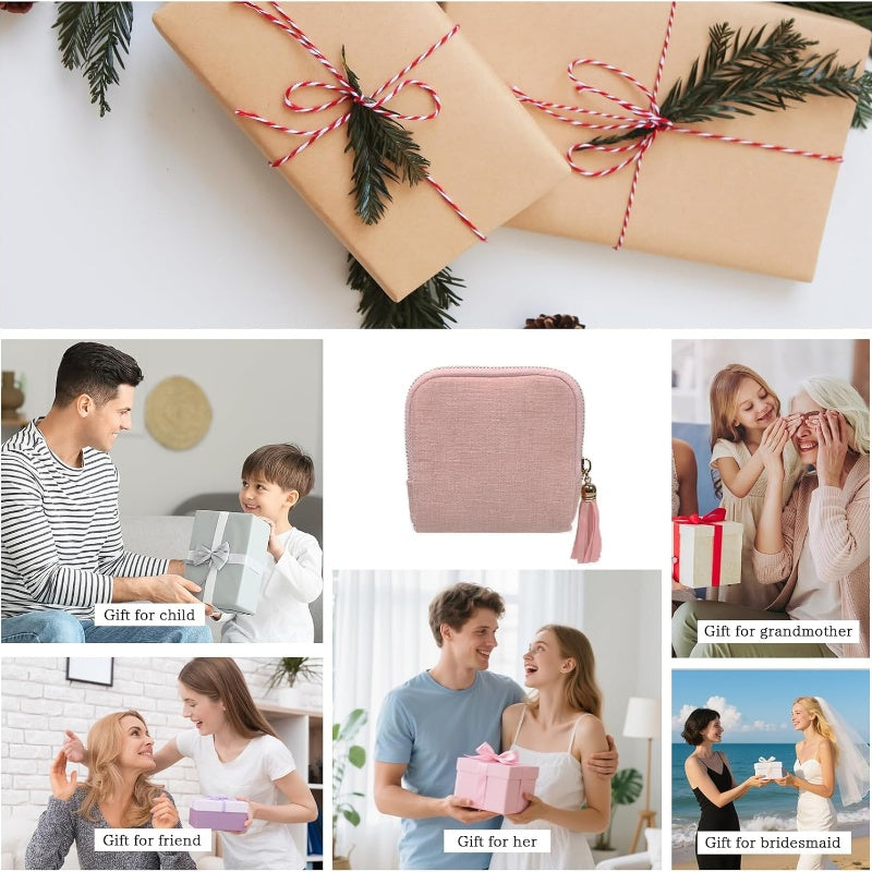 💎 KAUFE 1, ERHALTE 1 GRATIS! 👛 Mini-Schmucktasche mit Reißverschluss – Kompakt, elegant & ideal für Reisen – Schützt deine Schätze unterwegs ✈️