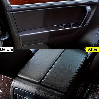 🚗✨ 50% RABATT! Schneller & langanhaltender Schwarzer Kunststoffpfleger – Für Stoßfänger, Verkleidungen, Türdichtungen & Innenraum – Frischt schwarze Kunststoffe auf & schützt vor UV 🌑