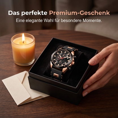 🔥⌚Sportliche Herren-Chronographen-Uhr💪 Robuste Sportuhr für Männer Outdoor & Alltag