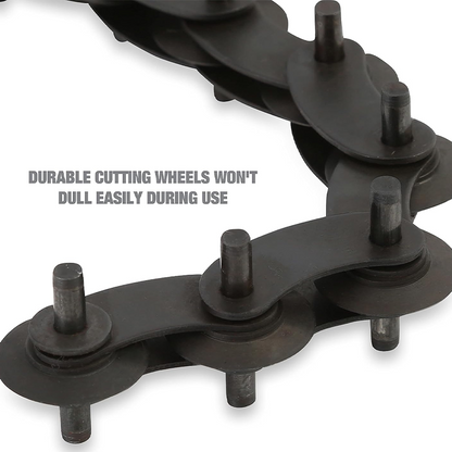 ⏳Zeitlich begrenzt 50% Rabatt⏰ Auspuffrohr-Schneidezange mit Kettenmechanismus für die Autoreparatur⛓️✂️