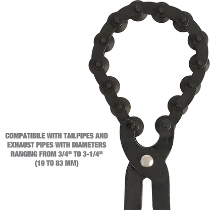 ⏳Zeitlich begrenzt 50% Rabatt⏰ Auspuffrohr-Schneidezange mit Kettenmechanismus für die Autoreparatur⛓️✂️