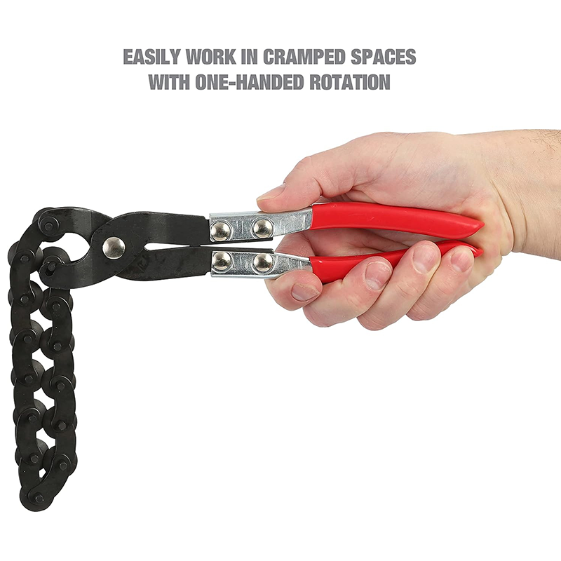 ⏳Zeitlich begrenzt 50% Rabatt⏰ Auspuffrohr-Schneidezange mit Kettenmechanismus für die Autoreparatur⛓️✂️