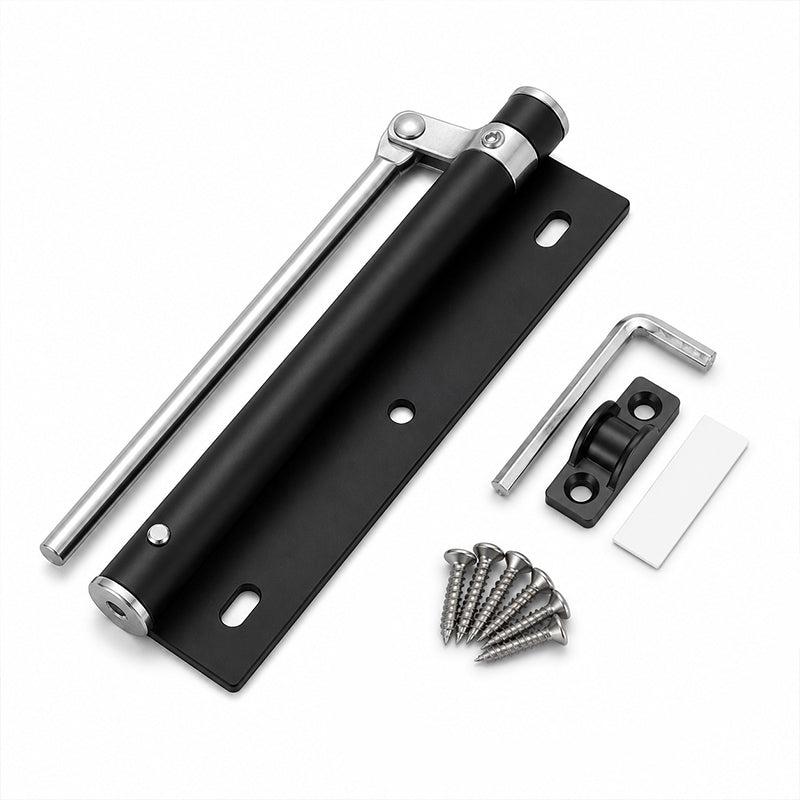 🚪🔧Verstellbarer automatischer Türschließer aus Edelstahl mit geräuschloser Dämpfung