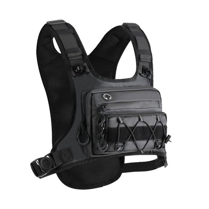 🚴♂️🥤✨Brusttasche, Trinksystem-kompatible Radweste für Herren