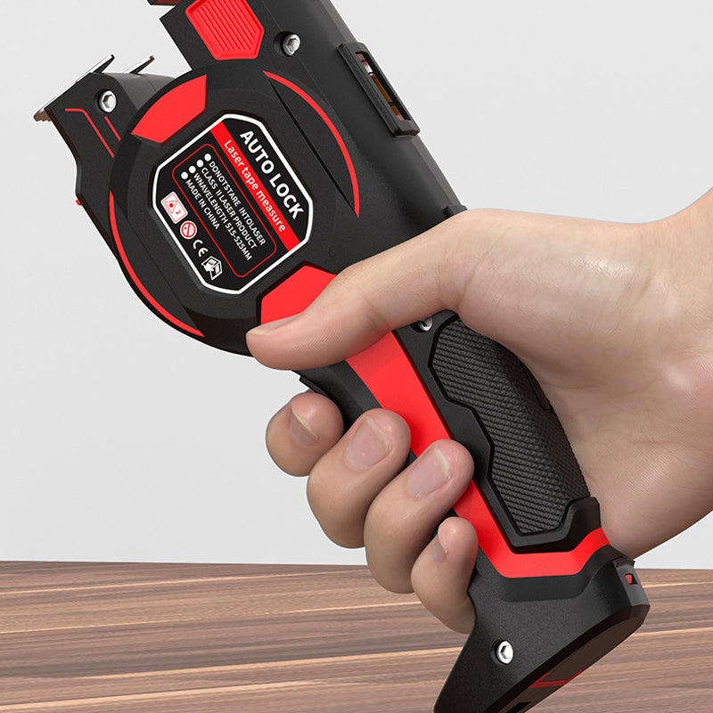 📏🔦✨ 2-in-1 Maßband mit Laserführung | Laser Entfernungsmesser Bandmaß Kombination