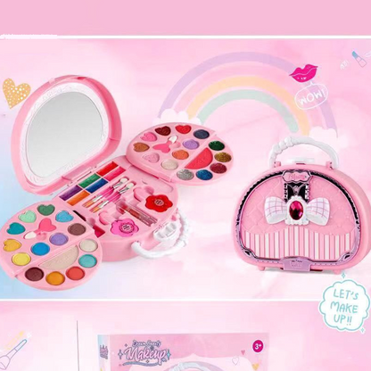 💄 50% RABATT! 👜 Kinder Abwaschbares Make-up-Spielzeug-Set – Tragbare Handtasche, abwaschbar & bunt – Perfekt für kreative Rollenspiele & kleine Fashionistas ✨