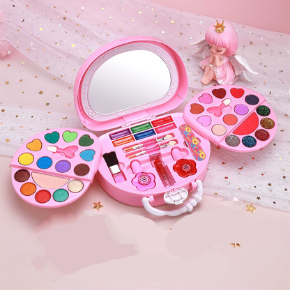 💄 50% RABATT! 👜 Kinder Abwaschbares Make-up-Spielzeug-Set – Tragbare Handtasche, abwaschbar & bunt – Perfekt für kreative Rollenspiele & kleine Fashionistas ✨