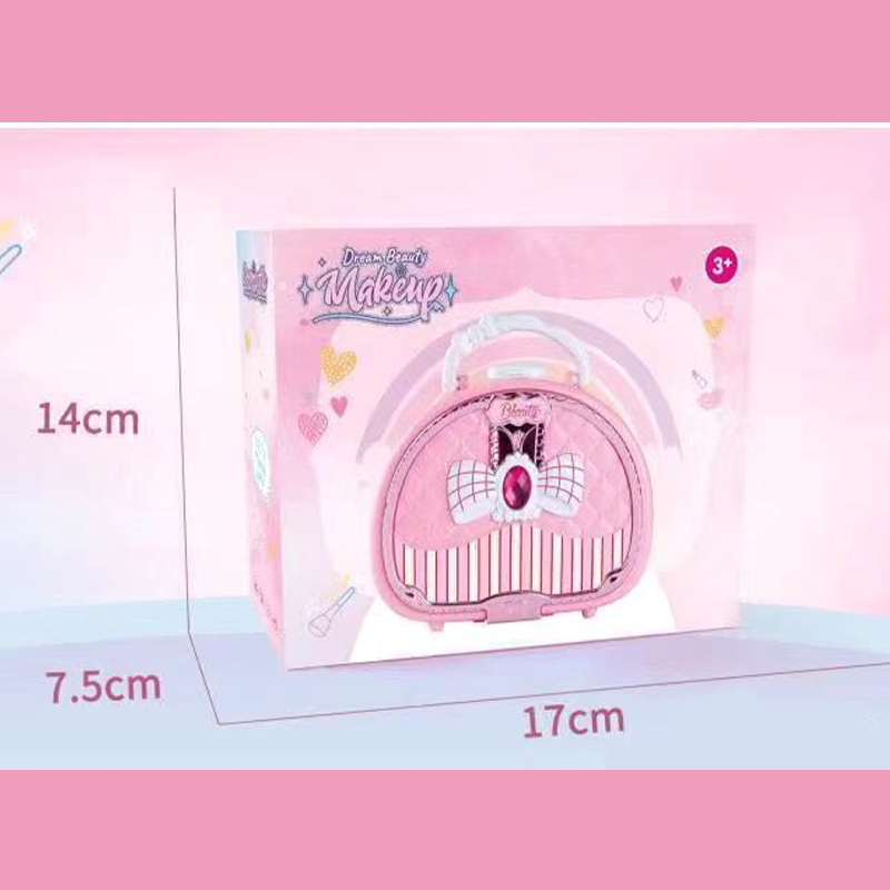 💄 50% RABATT! 👜 Kinder Abwaschbares Make-up-Spielzeug-Set – Tragbare Handtasche, abwaschbar & bunt – Perfekt für kreative Rollenspiele & kleine Fashionistas ✨