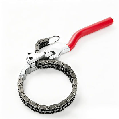 🔧 Robuster Ketten-Ölfilterschlüssel – müheloser Ölfilterwechsel ohne Abrutschen