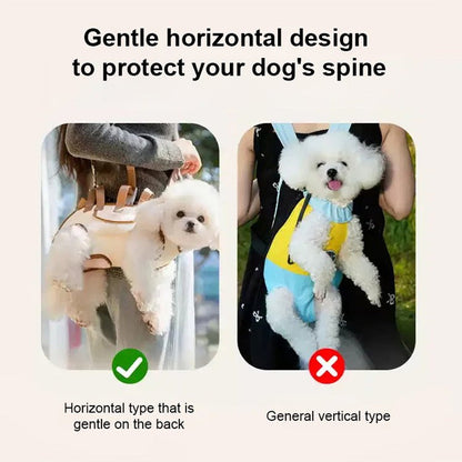 ⏳🔥ZEITLICH BEGRENZT 50% RABATT! ⏰🐾 Tragbare, atmungsaktive Haustier-Tragetasche & Rucksack – Wirbelsäulen-Stütze & vielseitiger Komfort 🐶🐕
