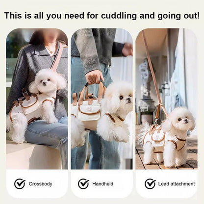 ⏳🔥ZEITLICH BEGRENZT 50% RABATT! ⏰🐾 Tragbare, atmungsaktive Haustier-Tragetasche & Rucksack – Wirbelsäulen-Stütze & vielseitiger Komfort 🐶🐕