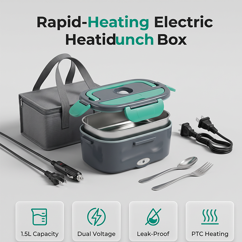 ⚡Tragbare Elektrische Heizende Lunchbox 🍲Mobiler Essenswärmer für Unterwegs