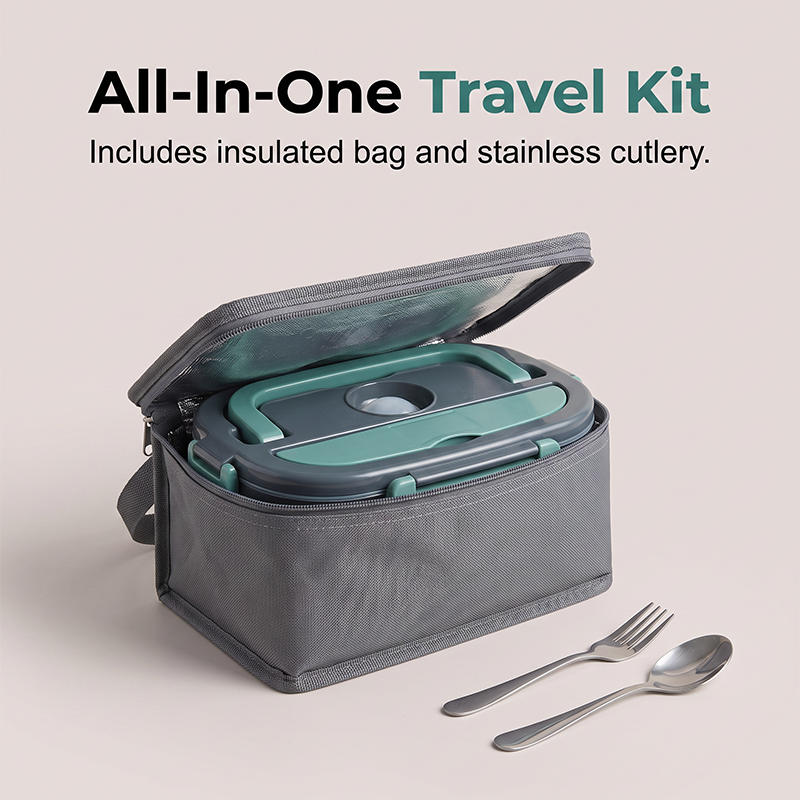 ⚡Tragbare Elektrische Heizende Lunchbox 🍲Mobiler Essenswärmer für Unterwegs
