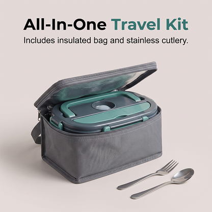 ⚡Tragbare Elektrische Heizende Lunchbox 🍲Mobiler Essenswärmer für Unterwegs