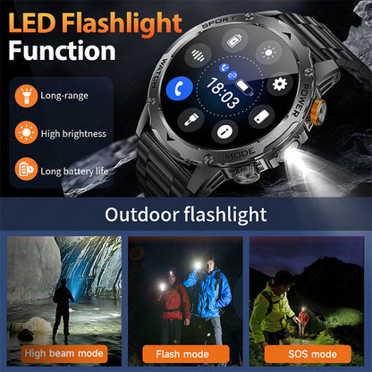 ⌚50% RABATT! 🏆 Smart Bluetooth Sportuhr – 1000mAh Akku & Fitness-Tracking – Herzfrequenz, Schrittzähler & Schlafüberwachung – wasserdicht & kompatibel mit iOS/Android – perfekt für den aktiven Alltag 💪✨