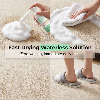 🔥🎁 2+1 GRATIS!!🥳 💞 50K+ VERKAUFT! ⚡🧼 Wasserloser Teppich-Schaumreiniger mit Reinigungstuch