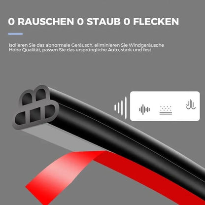 🛍️ 50 % Rabatt – Universelles Dichtungsprofil für Stoßfänger, Seitenschweller & Scheinwerfer – schützt vor Feuchtigkeit & Staub, einfache Selbstmontage 🚗