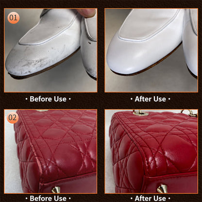 🧴 50% RABATT! 🌸 Universeller Leder-Farbreparaturbalsam – Repariert Kratzer, pflegt & belebt Leder – Ideal für Taschen, Schuhe & Sofas ✨