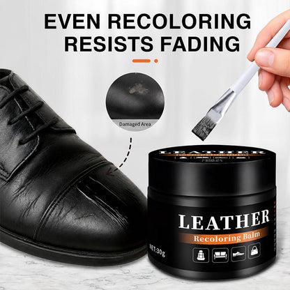 🧴 50% RABATT! 🌸 Universeller Leder-Farbreparaturbalsam – Repariert Kratzer, pflegt & belebt Leder – Ideal für Taschen, Schuhe & Sofas ✨
