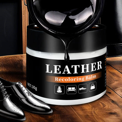 🧴 50% RABATT! 🌸 Universeller Leder-Farbreparaturbalsam – Repariert Kratzer, pflegt & belebt Leder – Ideal für Taschen, Schuhe & Sofas ✨