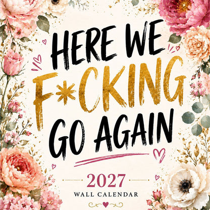 🎁BEGRENZTES ANGEBOT: 2 KAUFEN, 1 GRATIS!!✨💞ÜBER 50.000 VERKAUFT! 🔥Lustiger Wandkalender 2027 für Frauen