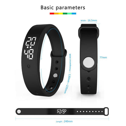 ⌚ 50% RABATT! 🏋️ SmartSense Smartband – Fitness-Tracking, Schrittzähler – Ideal für Aktivität & Gesundheit im Alltag 💪
