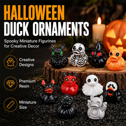 💀🦆 Gruselige Enten-Dekoration für Halloween