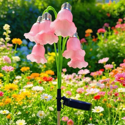 ⏳BEFRISTETES ANGEBOT – 50 % RABATT⏰Solar-Blumenleuchten, Gartendekoration für den Außenbereich💐💡