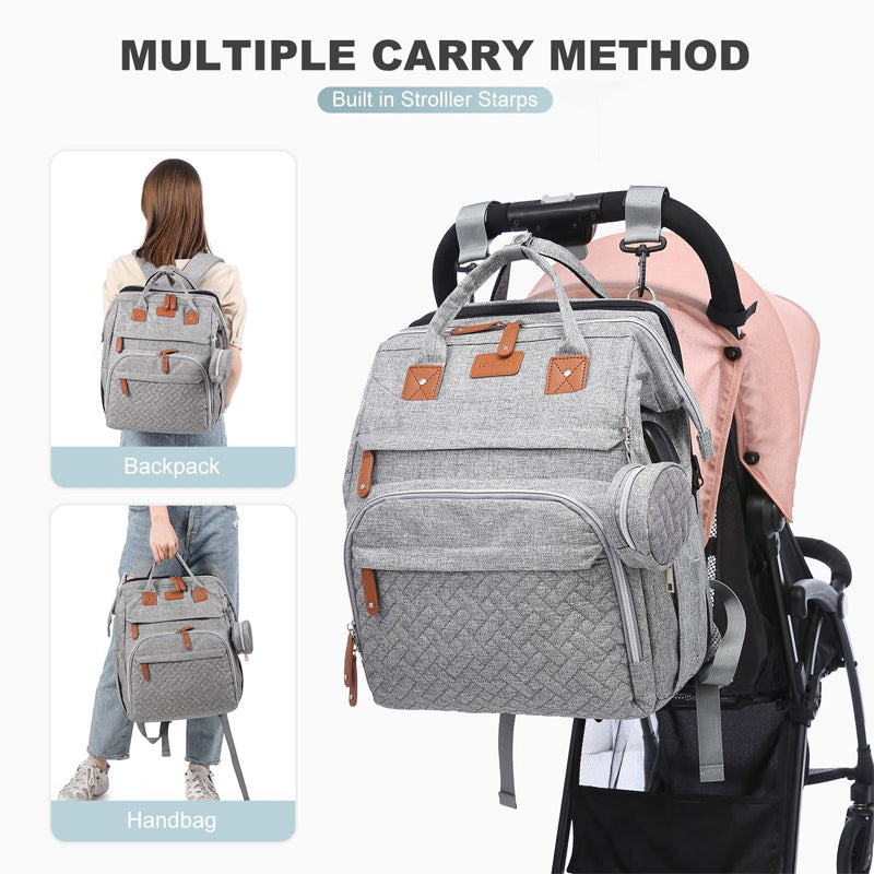 🔄 2-in-1: Faltbare Wickeltasche + Mobile Wickelstation 👶🧳 | Der ultimative Reisebegleiter! ⭐