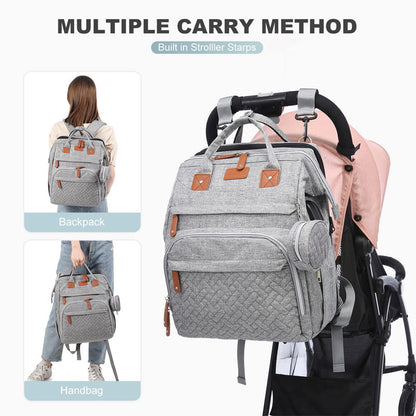🔄 2-in-1: Faltbare Wickeltasche + Mobile Wickelstation 👶🧳 | Der ultimative Reisebegleiter! ⭐