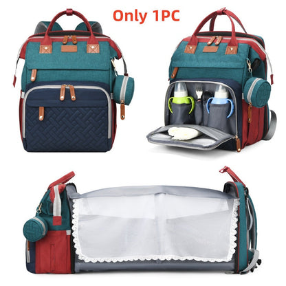 🔄 2-in-1: Faltbare Wickeltasche + Mobile Wickelstation 👶🧳 | Der ultimative Reisebegleiter! ⭐