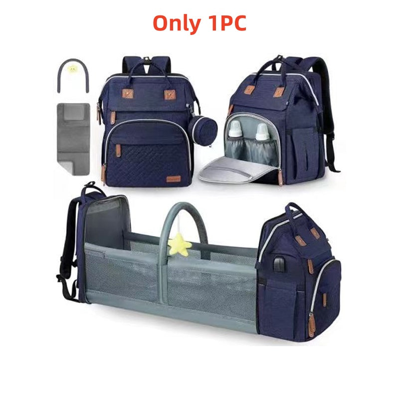 🔄 2-in-1: Faltbare Wickeltasche + Mobile Wickelstation 👶🧳 | Der ultimative Reisebegleiter! ⭐