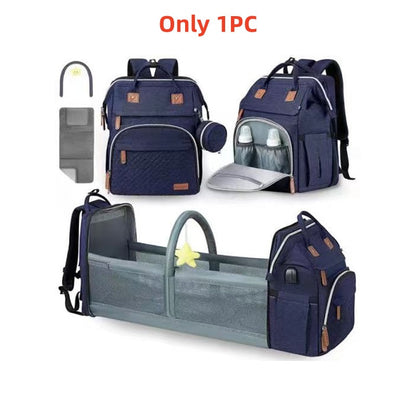 🔄 2-in-1: Faltbare Wickeltasche + Mobile Wickelstation 👶🧳 | Der ultimative Reisebegleiter! ⭐