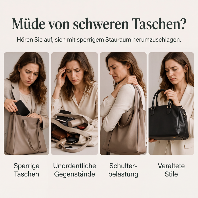 👜✨Damen Umhängetasche aus PU‑Leder｜Kleine Handy‑Umhängetasche für Alltag & Ausflüge
