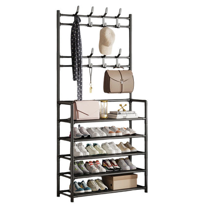 ✨ Garderobenbank mit Schuhregal – 3-in-1, platzsparend, stabil 🏠