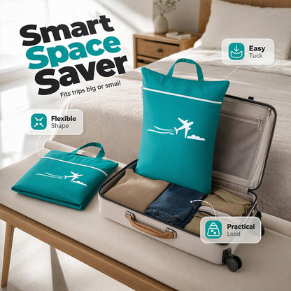 ⏰Begrenztes Angebot Kauf 1 Bekomme 1 Gratis 🧳 Große Wasserdichte Reise‑Wäschebeutel 💧 Reisetasche für Kleidung & Wäsche Aufbewahrung