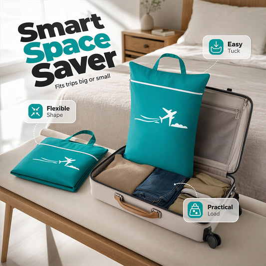 ⏰Begrenztes Angebot Kauf 1 Bekomme 1 Gratis 🧳 Große Wasserdichte Reise‑Wäschebeutel 💧 Reisetasche für Kleidung & Wäsche Aufbewahrung