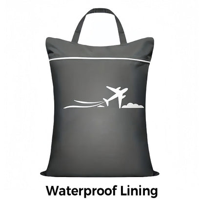 ⏰Begrenztes Angebot Kauf 1 Bekomme 1 Gratis 🧳 Große Wasserdichte Reise‑Wäschebeutel 💧 Reisetasche für Kleidung & Wäsche Aufbewahrung