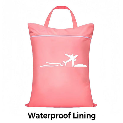 ⏰Begrenztes Angebot Kauf 1 Bekomme 1 Gratis 🧳 Große Wasserdichte Reise‑Wäschebeutel 💧 Reisetasche für Kleidung & Wäsche Aufbewahrung