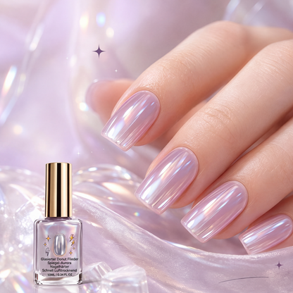 💅 KAUFE 2, ERHALTE 1 GRATIS! ✨ Fliederfarbener glänzender Nagelhärter – Spiegelglanz-Effekt, schnell trocknend & stärkend – Für gesunde, strahlende Nägel zu Hause 🌸