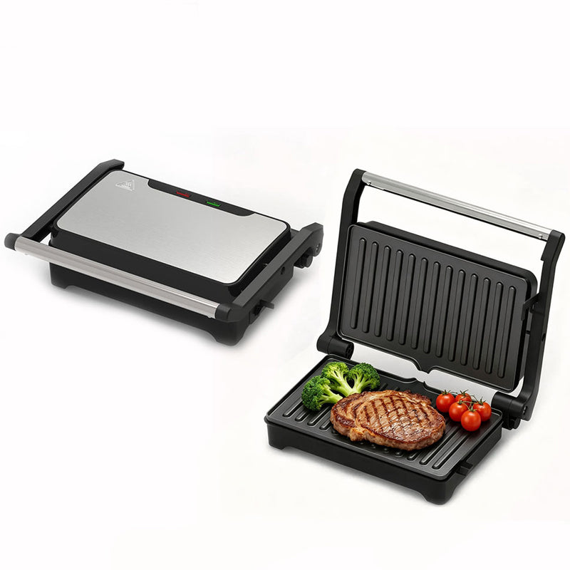 🥪✨ Elektrischer Panini-Grill & Sandwichpresse! 180° flach aufklappbar, multifunktionaler Grill