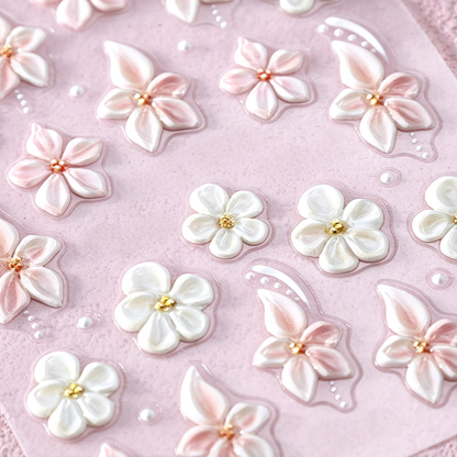 🔥Kauf 1 Erhalte 1 Gratis💅5D Blumen-Nagelsticker