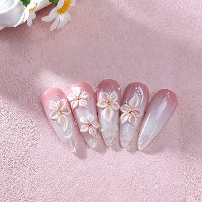 🔥Kauf 1 Erhalte 1 Gratis💅5D Blumen-Nagelsticker