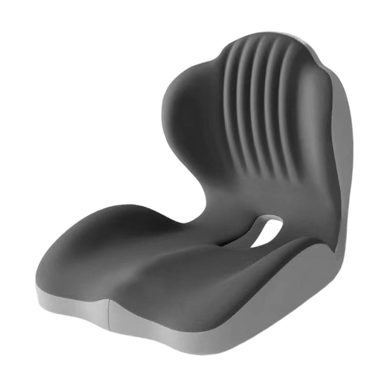 🔥🪑 Ergonomisches Sitzkissen aus Memory‑Schaum 🛡️ Mit integrierter Rückenstütze 💆‍♂️ Orthopädischer Komfort für Bürostuhl, Auto & Homeoffice