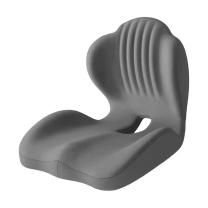 🔥🪑 Ergonomisches Sitzkissen aus Memory‑Schaum 🛡️ Mit integrierter Rückenstütze 💆‍♂️ Orthopädischer Komfort für Bürostuhl, Auto & Homeoffice