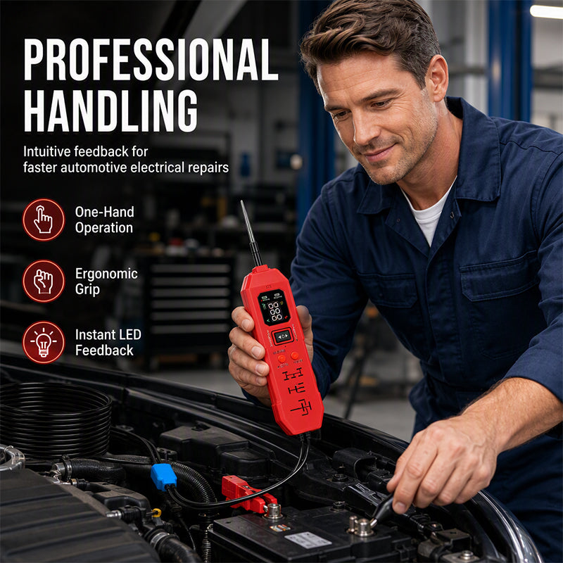 🔧 50% RABATT! 💡 Kfz-Schaltkreistester mit Digitalanzeige – Präzise, sofort ablesbar & mit Überlastschutz – Ideal für Werkstatt, Hobby & unterwegs ✨