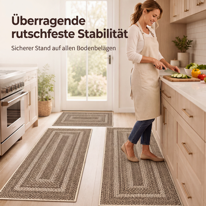 🏡🔥50% RABATT!☁️ Eleganter gewebter Läuferteppich, strapazierfähig & weich🌿