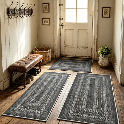 🏡🔥50% RABATT!☁️ Eleganter gewebter Läuferteppich, strapazierfähig & weich🌿